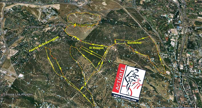 plano de la excursi&oacute;n de Pozuelo 2010