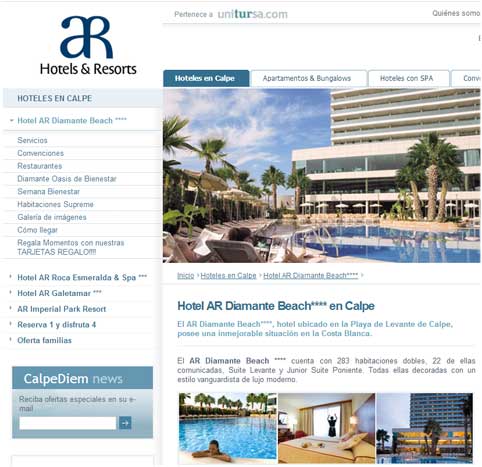 Hotel Diamante Beach Calpe