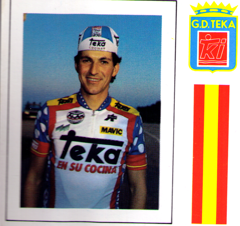 Eduardo Chozas, equipo Teka 1986 y 1987
